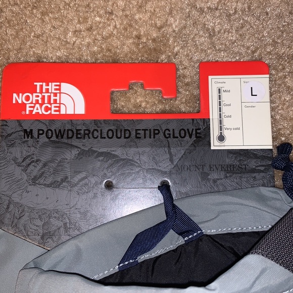NWT The North Face Powdercloud Etip Glove, Large - Picture 3 of 10